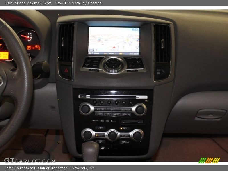 Navy Blue Metallic / Charcoal 2009 Nissan Maxima 3.5 SV