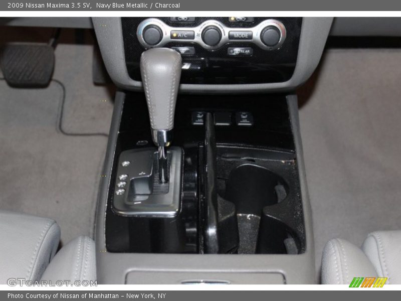 Navy Blue Metallic / Charcoal 2009 Nissan Maxima 3.5 SV