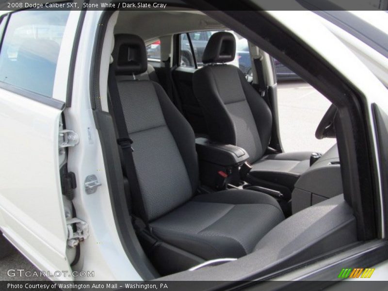 Stone White / Dark Slate Gray 2008 Dodge Caliber SXT