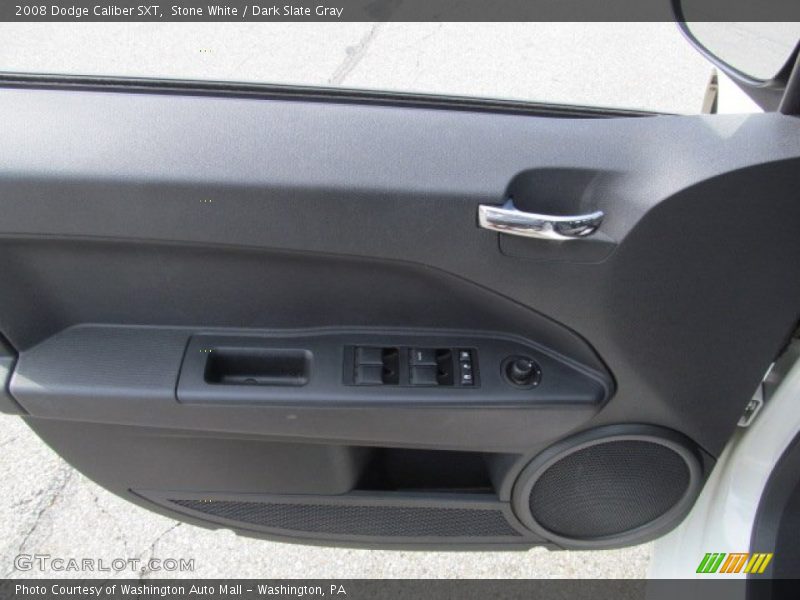 Stone White / Dark Slate Gray 2008 Dodge Caliber SXT