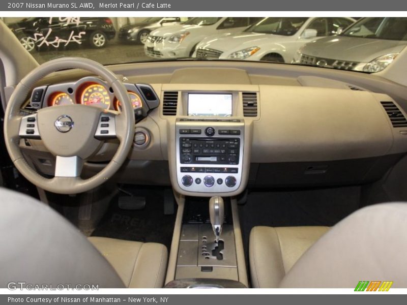 Merlot Pearl / Cafe Latte 2007 Nissan Murano SL AWD