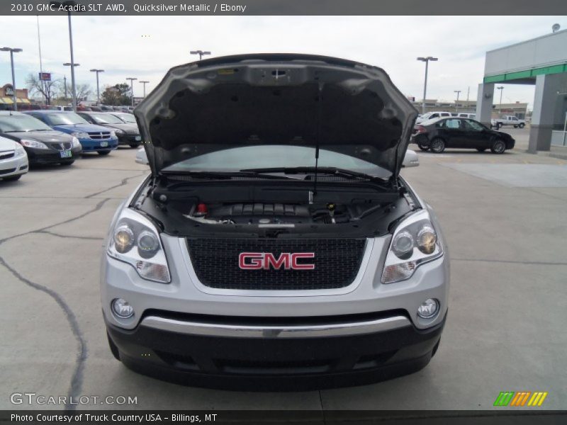 Quicksilver Metallic / Ebony 2010 GMC Acadia SLT AWD