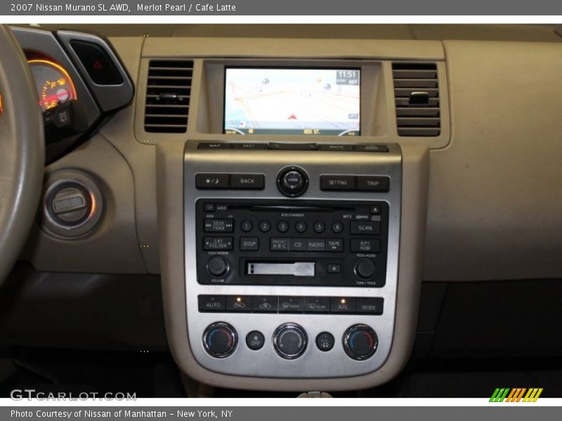 Merlot Pearl / Cafe Latte 2007 Nissan Murano SL AWD