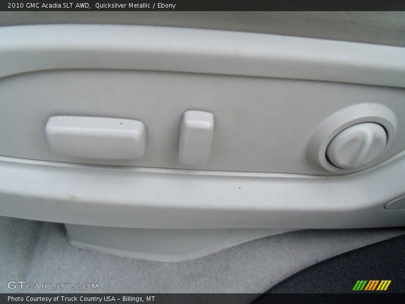 Quicksilver Metallic / Ebony 2010 GMC Acadia SLT AWD