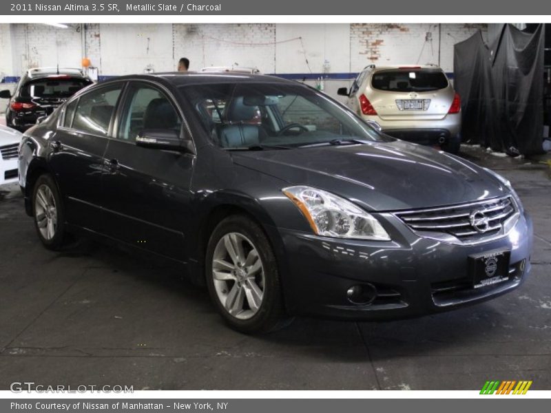 Metallic Slate / Charcoal 2011 Nissan Altima 3.5 SR