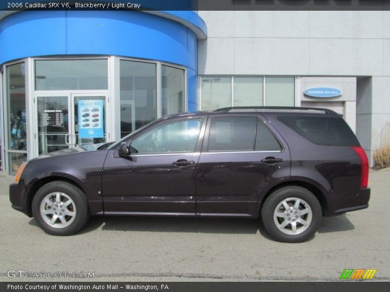 Blackberry / Light Gray 2006 Cadillac SRX V6