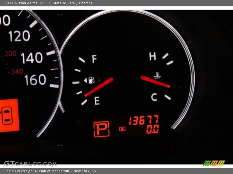 Metallic Slate / Charcoal 2011 Nissan Altima 3.5 SR