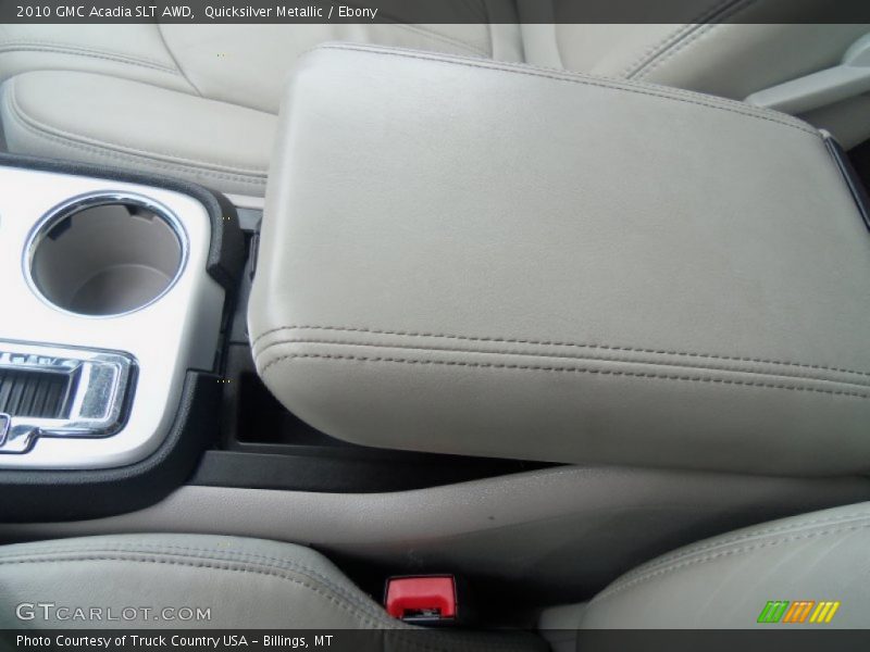 Quicksilver Metallic / Ebony 2010 GMC Acadia SLT AWD