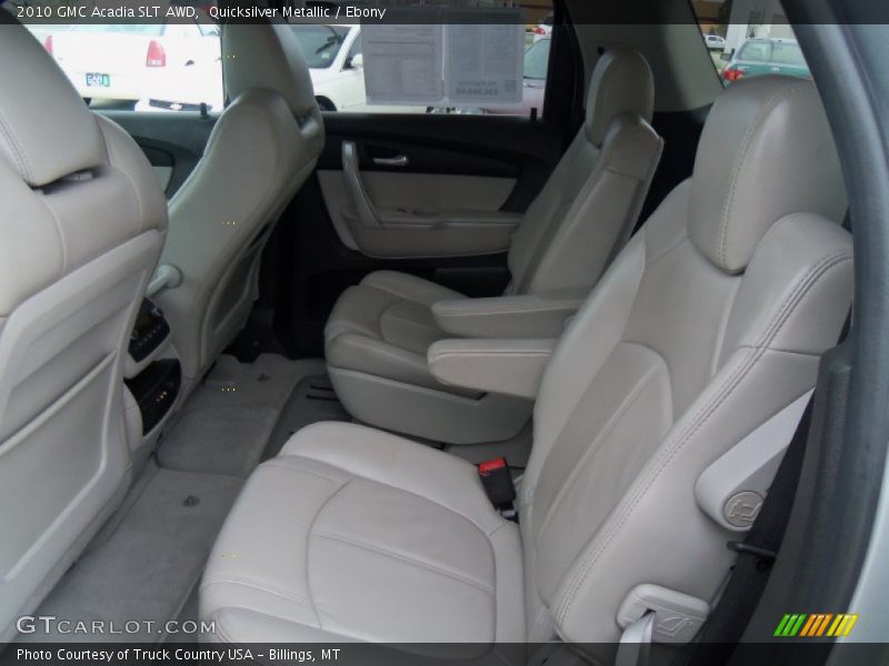 Quicksilver Metallic / Ebony 2010 GMC Acadia SLT AWD