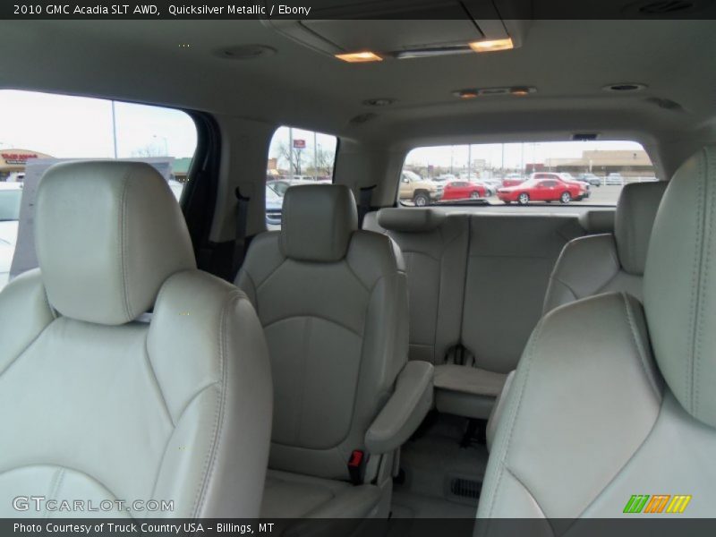 Quicksilver Metallic / Ebony 2010 GMC Acadia SLT AWD