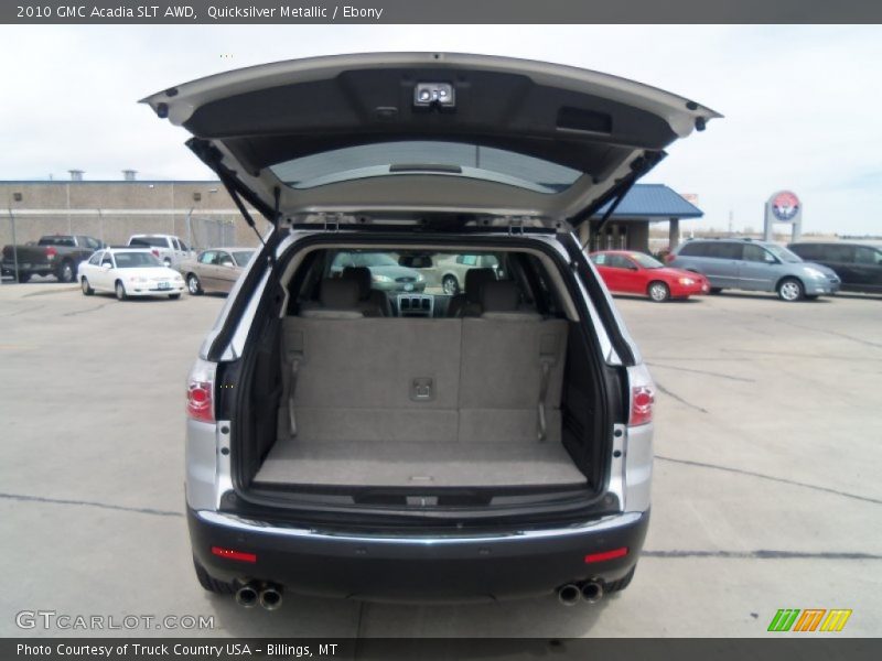 Quicksilver Metallic / Ebony 2010 GMC Acadia SLT AWD
