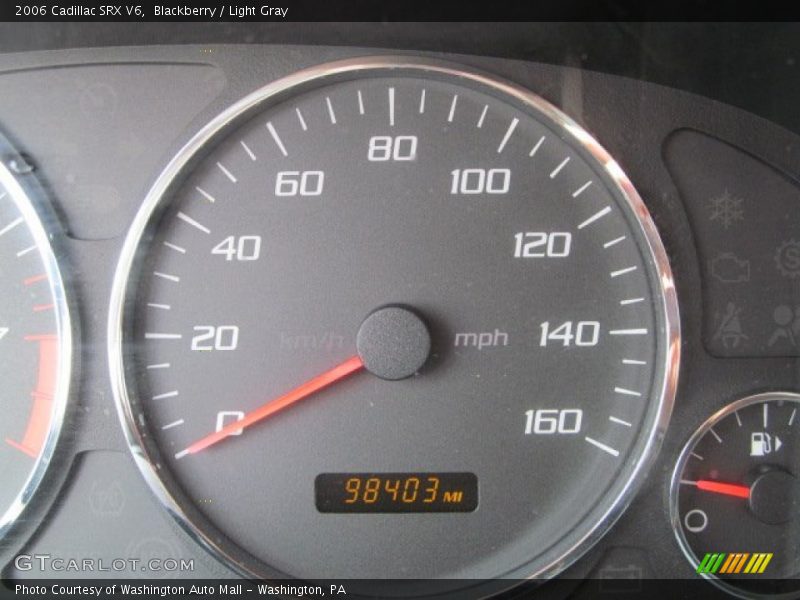 Blackberry / Light Gray 2006 Cadillac SRX V6