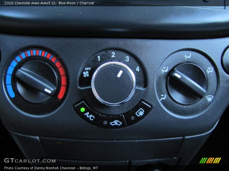 Controls of 2009 Aveo Aveo5 LS