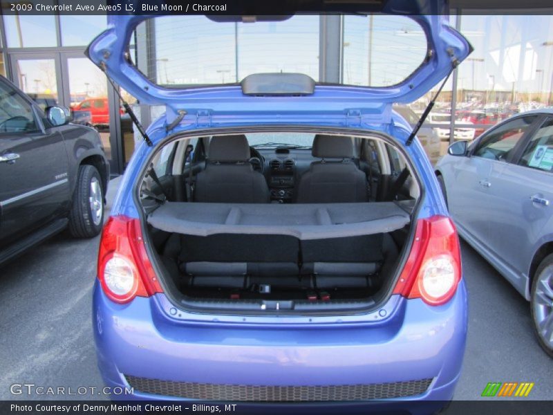 Blue Moon / Charcoal 2009 Chevrolet Aveo Aveo5 LS