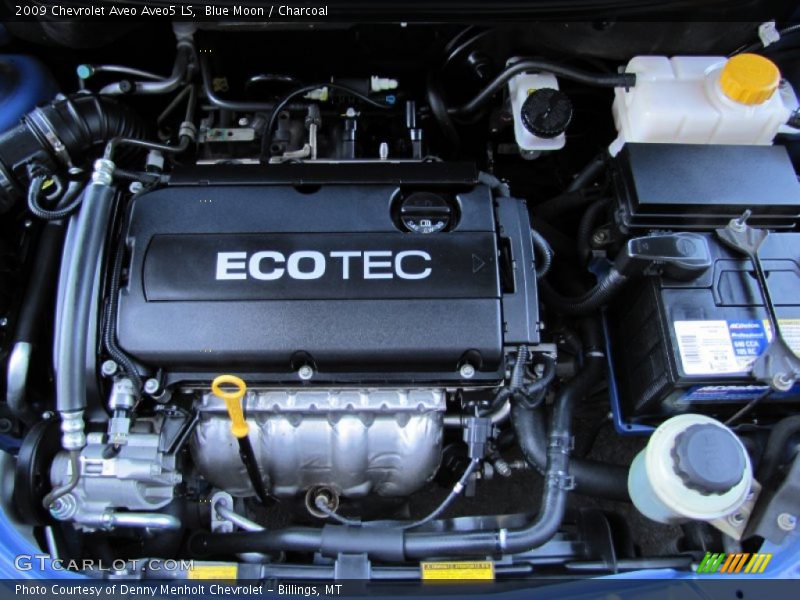  2009 Aveo Aveo5 LS Engine - 1.6 Liter DOHC 16-Valve VVT Ecotec 4 Cylinder
