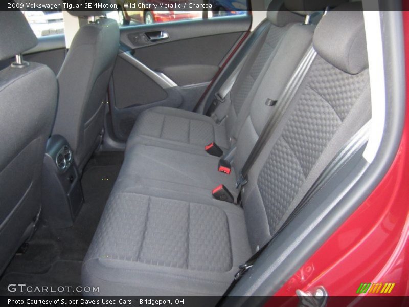 Wild Cherry Metallic / Charcoal 2009 Volkswagen Tiguan SE 4Motion