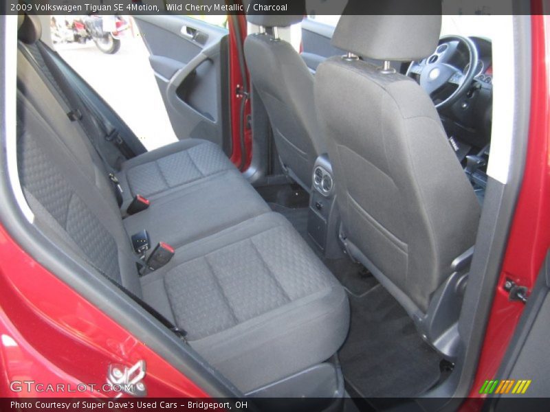 Wild Cherry Metallic / Charcoal 2009 Volkswagen Tiguan SE 4Motion