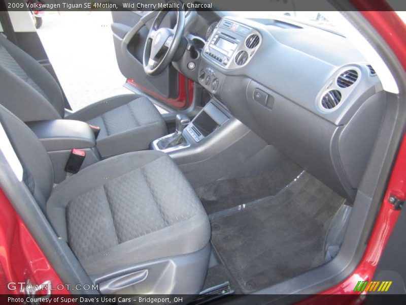 Wild Cherry Metallic / Charcoal 2009 Volkswagen Tiguan SE 4Motion