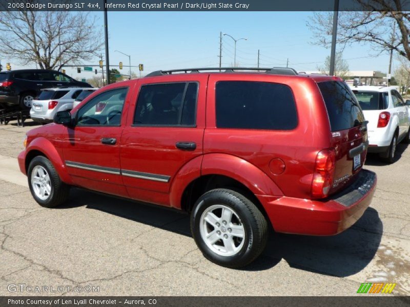 Inferno Red Crystal Pearl / Dark/Light Slate Gray 2008 Dodge Durango SLT 4x4
