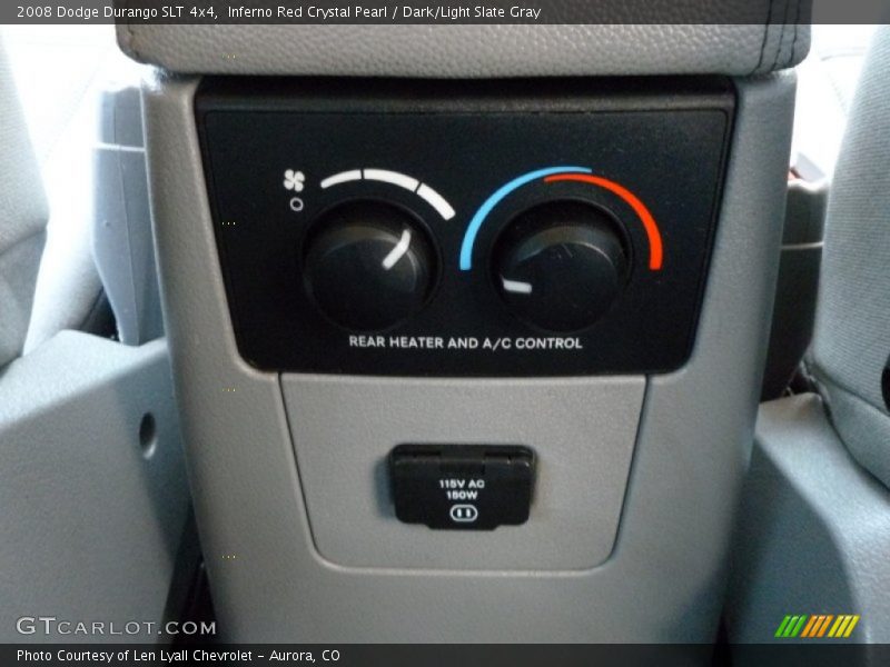 Inferno Red Crystal Pearl / Dark/Light Slate Gray 2008 Dodge Durango SLT 4x4