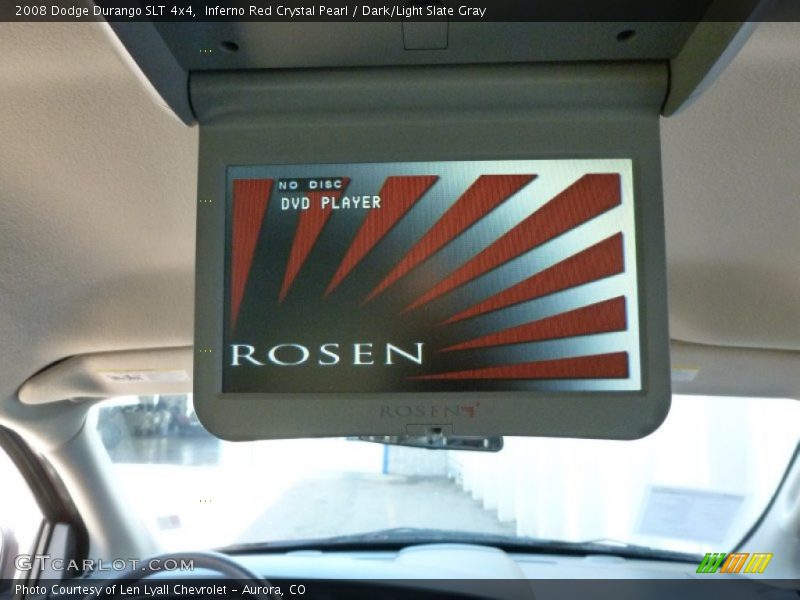 Inferno Red Crystal Pearl / Dark/Light Slate Gray 2008 Dodge Durango SLT 4x4