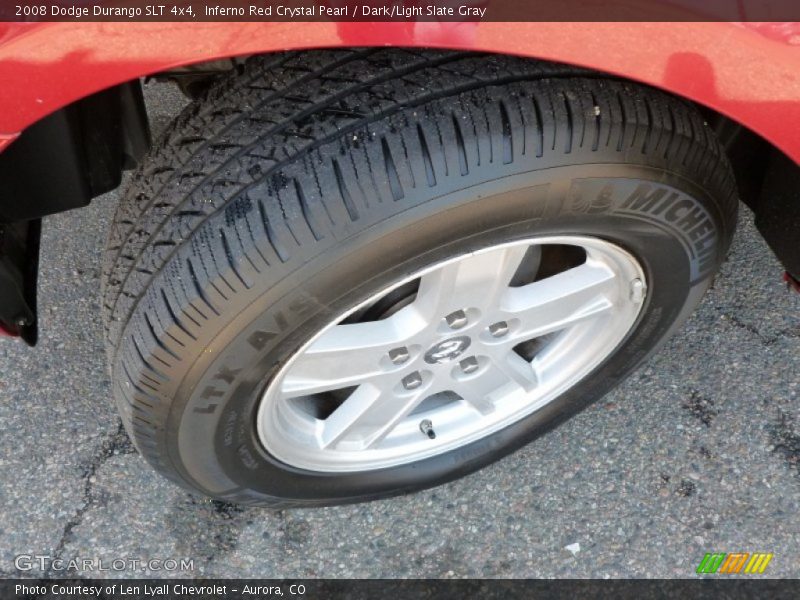 Inferno Red Crystal Pearl / Dark/Light Slate Gray 2008 Dodge Durango SLT 4x4