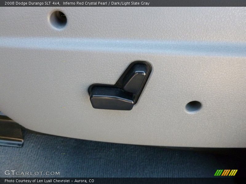 Inferno Red Crystal Pearl / Dark/Light Slate Gray 2008 Dodge Durango SLT 4x4