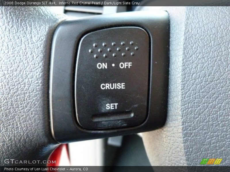 Inferno Red Crystal Pearl / Dark/Light Slate Gray 2008 Dodge Durango SLT 4x4