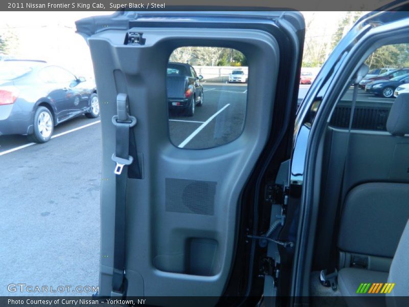 Super Black / Steel 2011 Nissan Frontier S King Cab