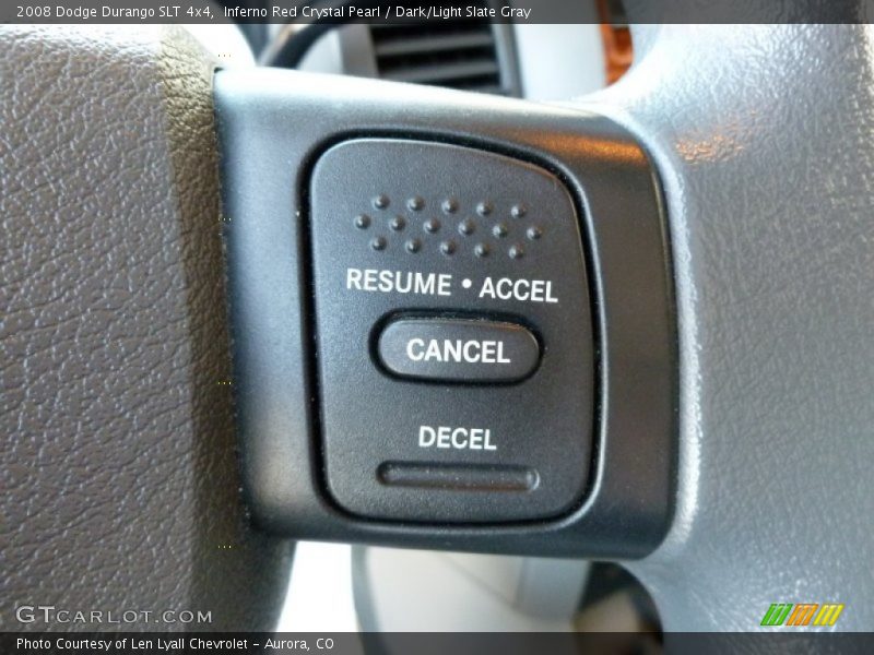 Inferno Red Crystal Pearl / Dark/Light Slate Gray 2008 Dodge Durango SLT 4x4