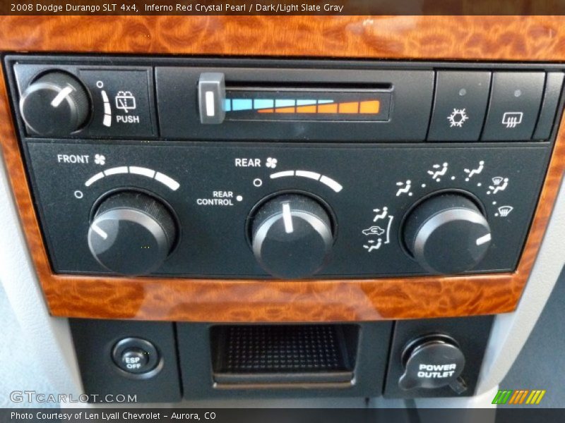 Inferno Red Crystal Pearl / Dark/Light Slate Gray 2008 Dodge Durango SLT 4x4