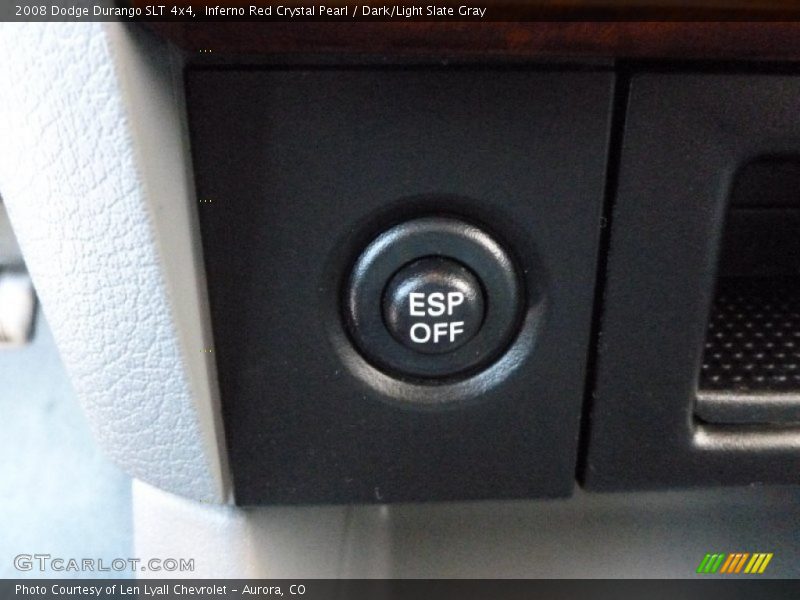 Inferno Red Crystal Pearl / Dark/Light Slate Gray 2008 Dodge Durango SLT 4x4