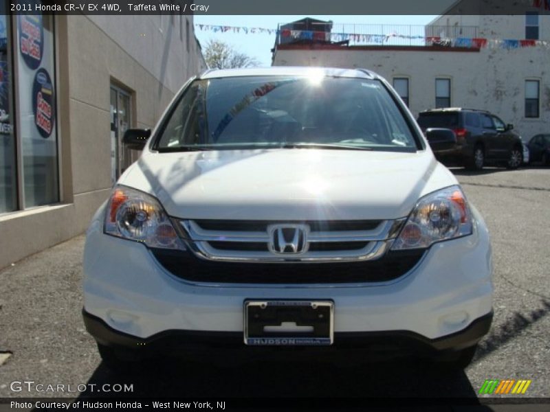 Taffeta White / Gray 2011 Honda CR-V EX 4WD