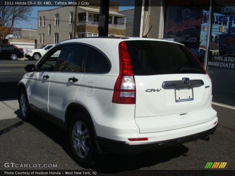 Taffeta White / Gray 2011 Honda CR-V EX 4WD