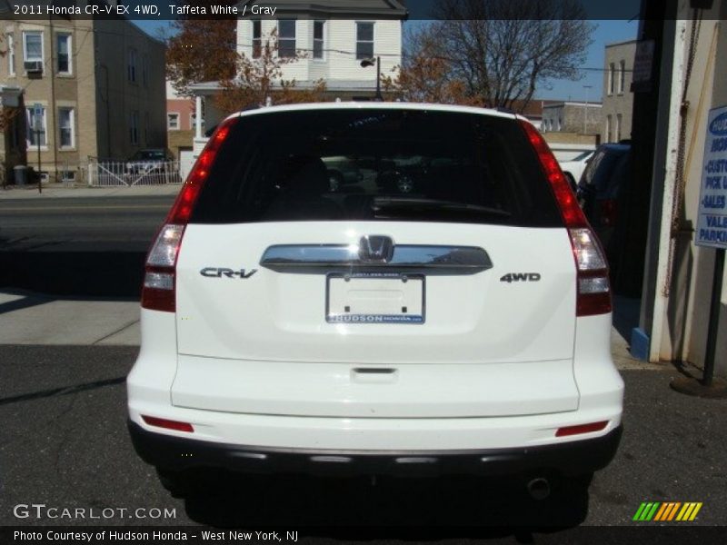 Taffeta White / Gray 2011 Honda CR-V EX 4WD
