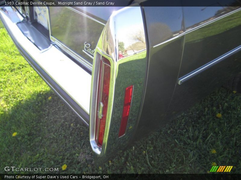 Midnight Sand Gray / Sand Gray 1983 Cadillac DeVille Coupe