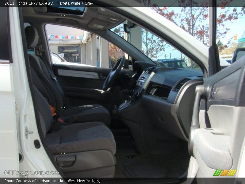 Taffeta White / Gray 2011 Honda CR-V EX 4WD