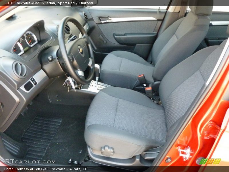 Sport Red / Charcoal 2010 Chevrolet Aveo LS Sedan