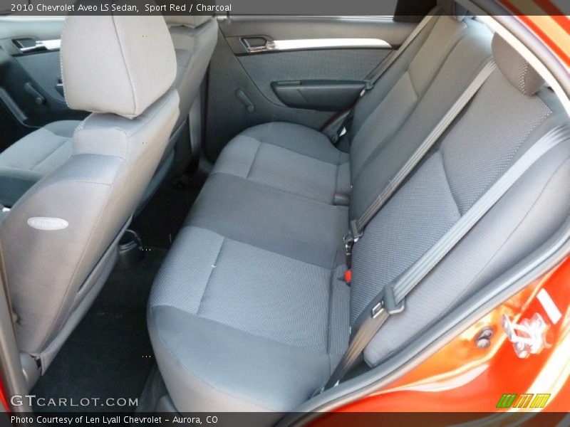 Sport Red / Charcoal 2010 Chevrolet Aveo LS Sedan