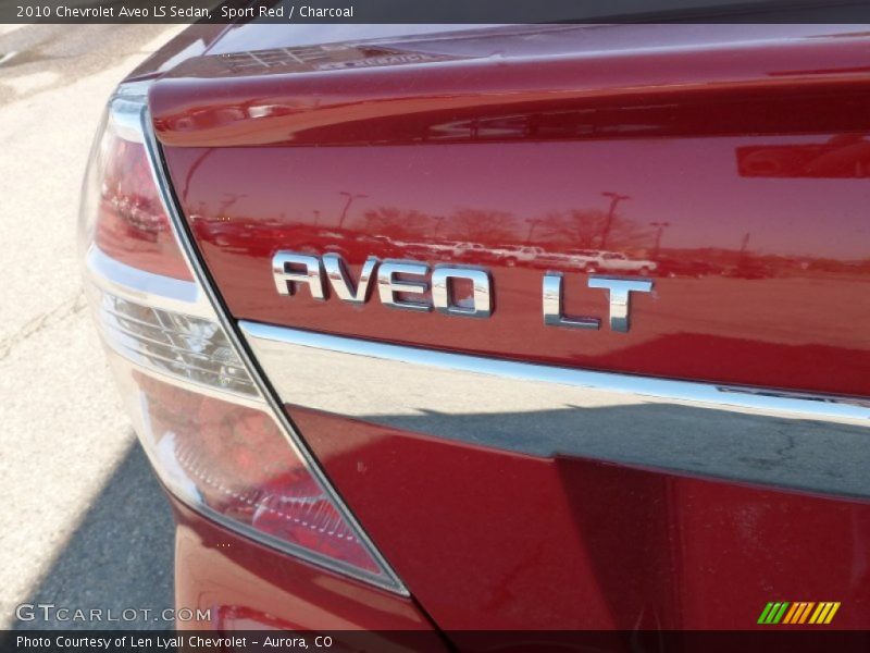 Sport Red / Charcoal 2010 Chevrolet Aveo LS Sedan