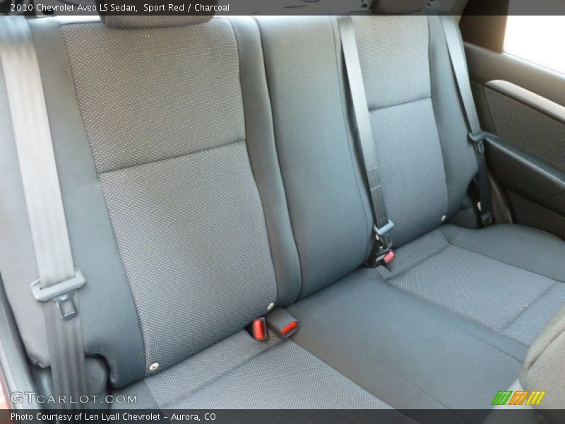 Sport Red / Charcoal 2010 Chevrolet Aveo LS Sedan