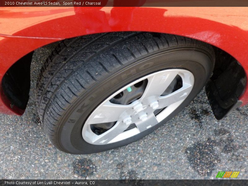 Sport Red / Charcoal 2010 Chevrolet Aveo LS Sedan