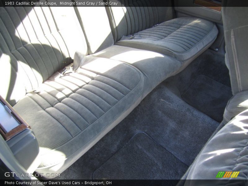 Rear Seat of 1983 DeVille Coupe