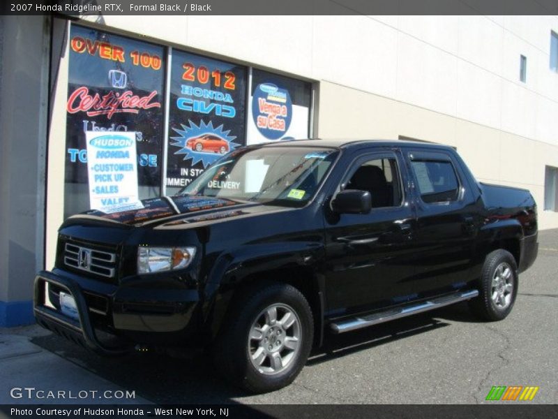 Formal Black / Black 2007 Honda Ridgeline RTX