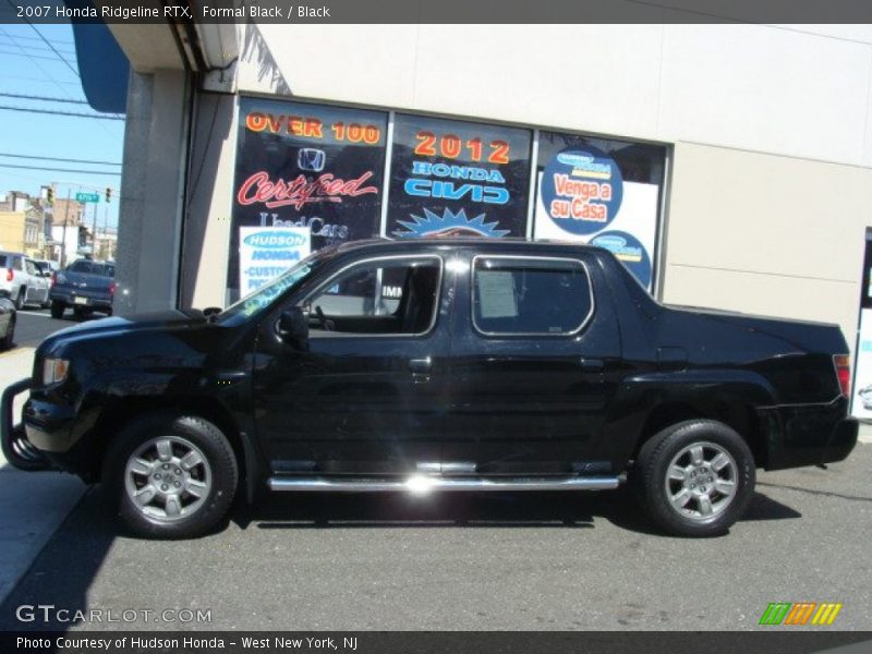 Formal Black / Black 2007 Honda Ridgeline RTX