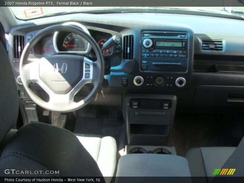 Formal Black / Black 2007 Honda Ridgeline RTX