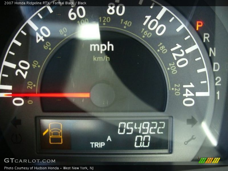 Formal Black / Black 2007 Honda Ridgeline RTX