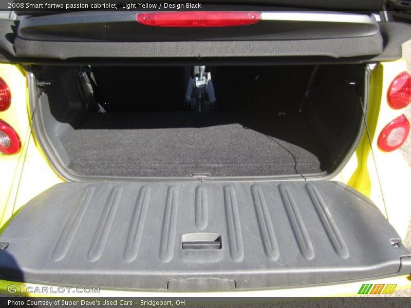 Light Yellow / Design Black 2008 Smart fortwo passion cabriolet
