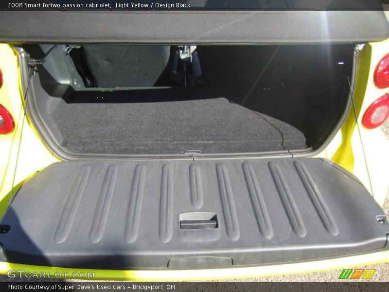  2008 fortwo passion cabriolet Trunk