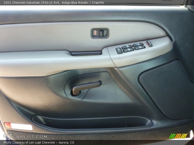 Indigo Blue Metallic / Graphite 2001 Chevrolet Suburban 2500 LS 4x4